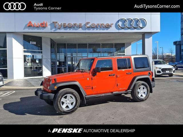 used 2015 Jeep Wrangler Unlimited car, priced at $19,997