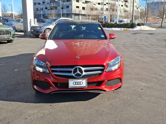 used 2018 Mercedes-Benz C-Class car, priced at $17,882