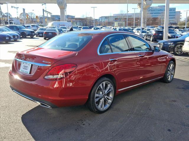 used 2018 Mercedes-Benz C-Class car, priced at $17,882