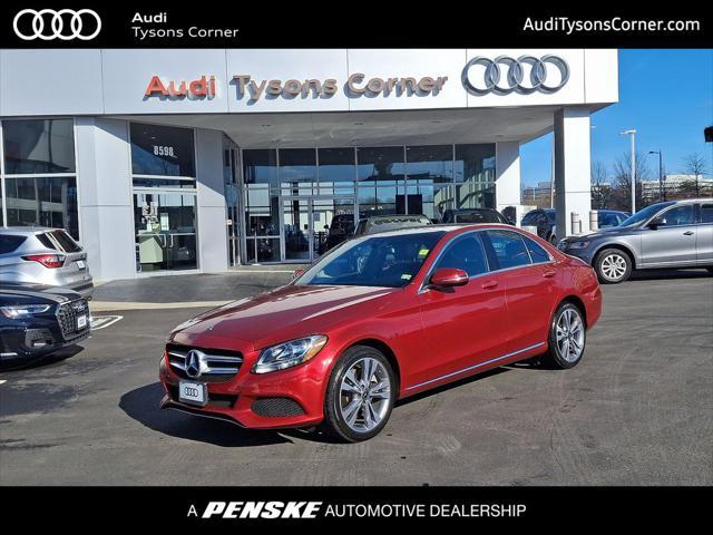 used 2018 Mercedes-Benz C-Class car, priced at $17,882