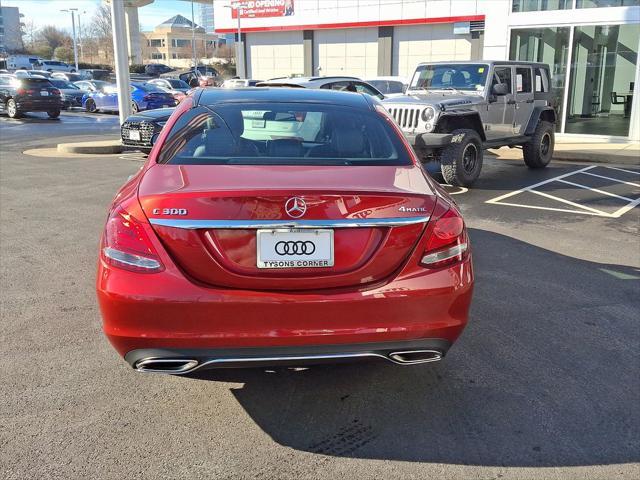 used 2018 Mercedes-Benz C-Class car, priced at $17,882