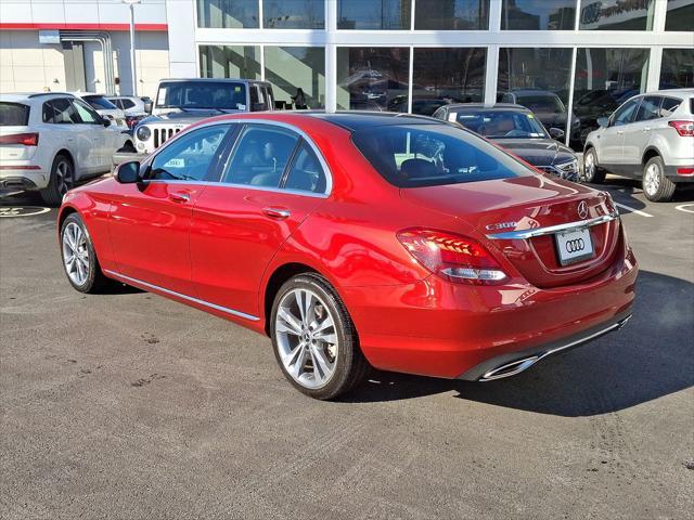 used 2018 Mercedes-Benz C-Class car, priced at $17,882