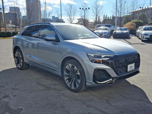 new 2025 Audi Q8 car, priced at $80,715