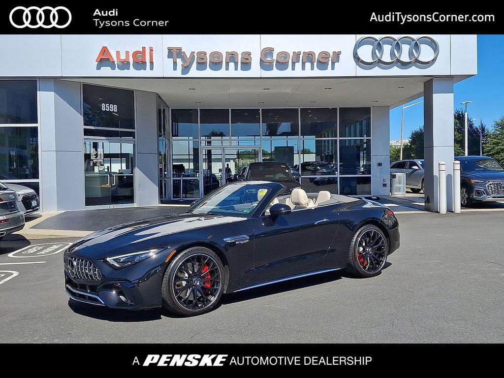 used 2023 Mercedes-Benz AMG SL 55 car, priced at $99,980
