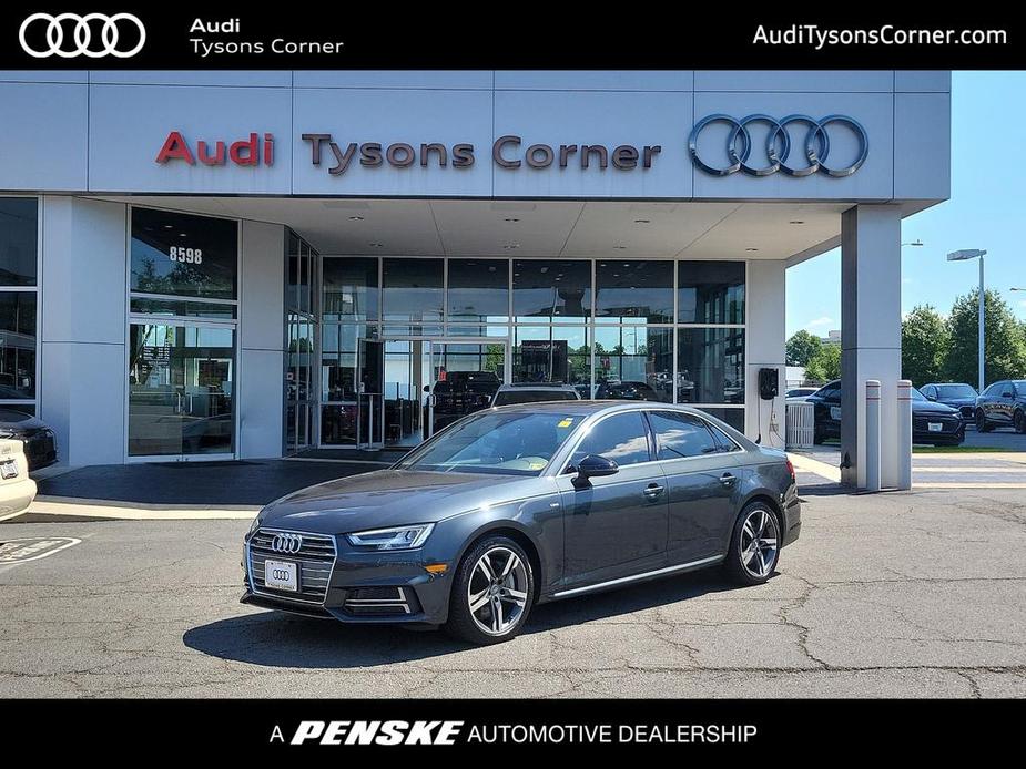 used 2018 Audi A4 car, priced at $22,500