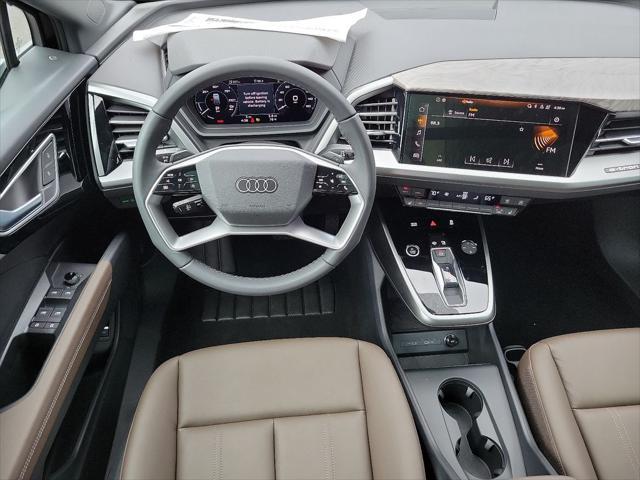 new 2024 Audi Q4 e-tron car, priced at $57,690