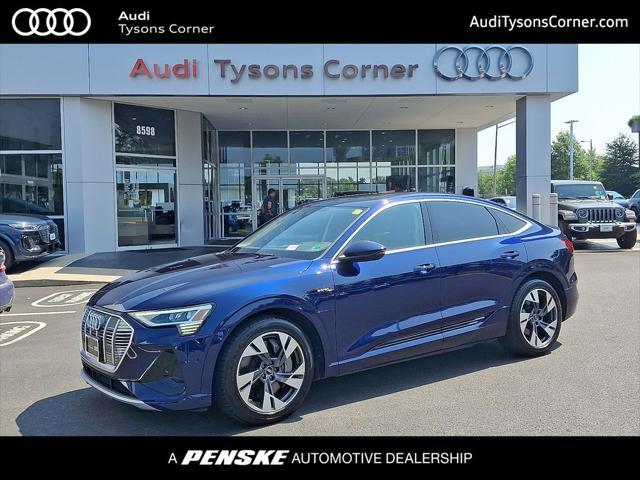 used 2022 Audi e-tron Sportback car, priced at $31,430