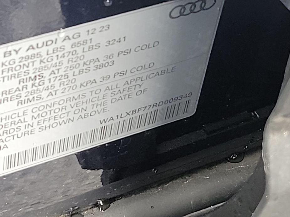 new 2024 Audi Q7 car, priced at $73,210