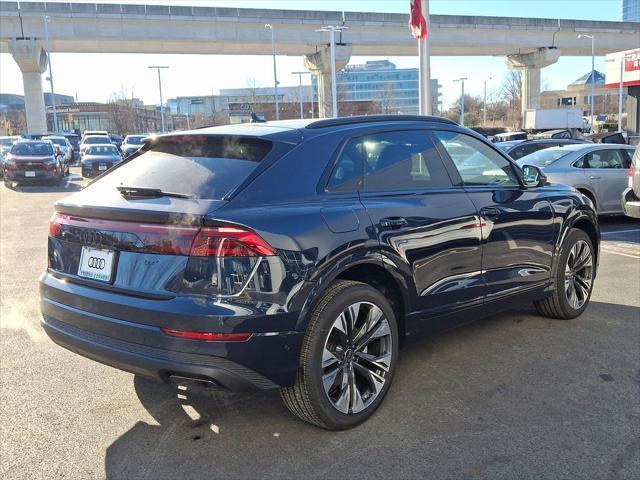 new 2025 Audi Q8 car, priced at $80,715