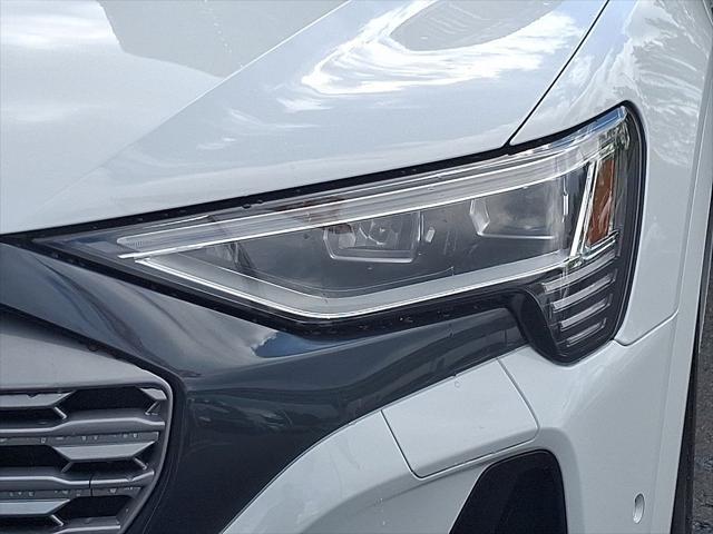 used 2024 Audi Q8 e-tron car, priced at $55,420