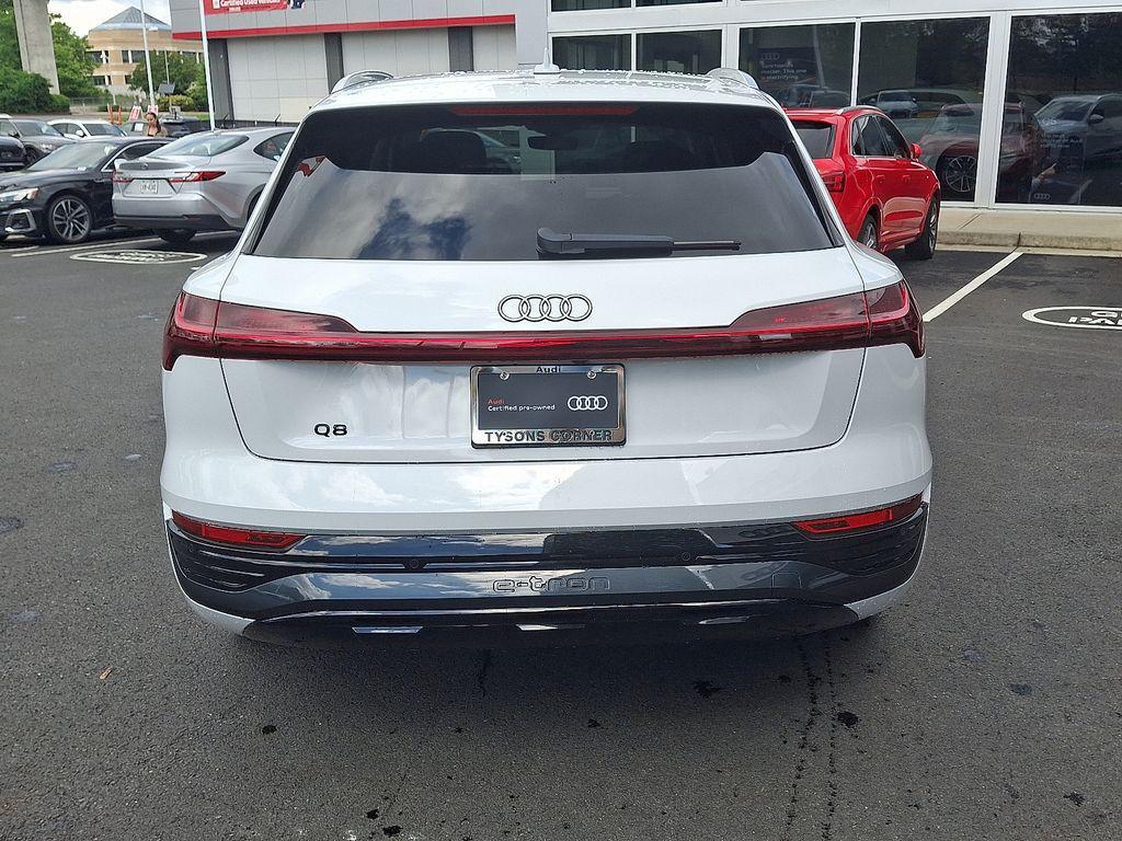 used 2024 Audi Q8 e-tron car, priced at $48,497
