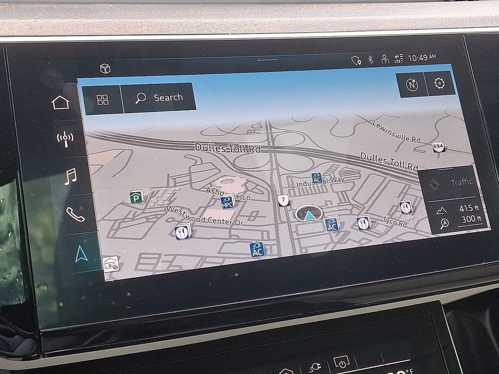 used 2024 Audi Q8 e-tron car, priced at $48,497