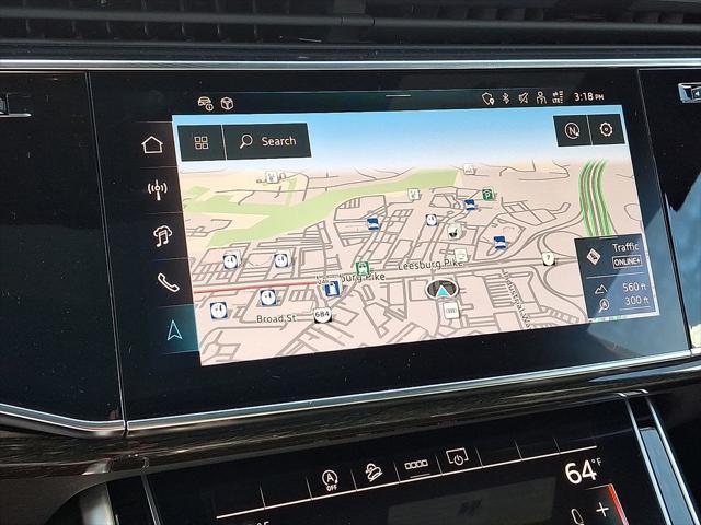 new 2025 Audi Q8 car, priced at $77,520