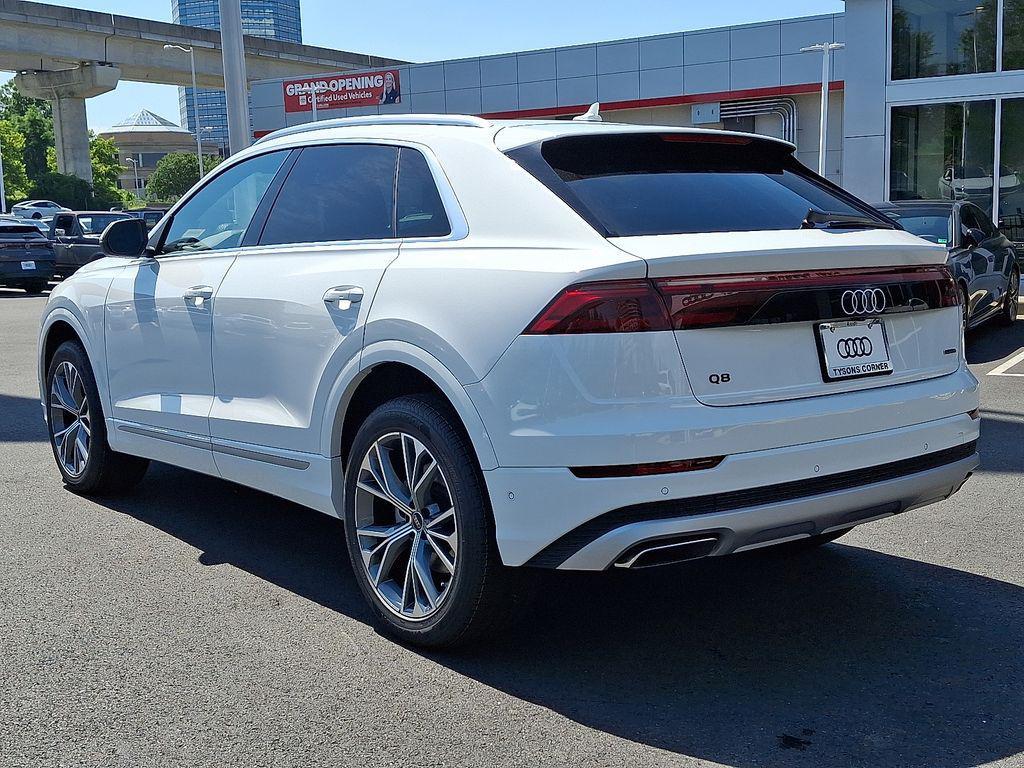 new 2025 Audi Q8 car, priced at $77,520