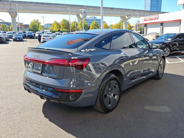 used 2024 Audi Q8 e-tron car, priced at $47,940