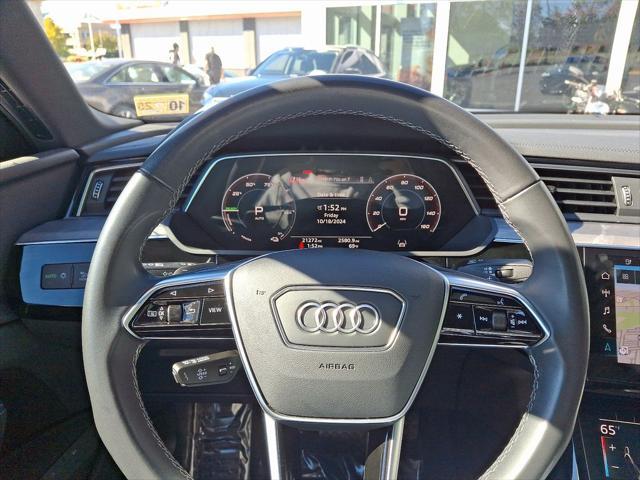 used 2024 Audi Q8 e-tron car, priced at $47,940