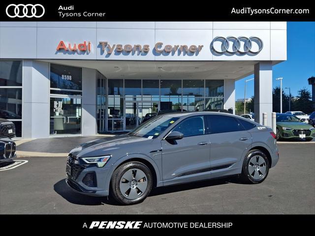 used 2024 Audi Q8 e-tron car, priced at $47,940