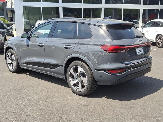 new 2025 Audi Q6 e-tron car, priced at $77,155