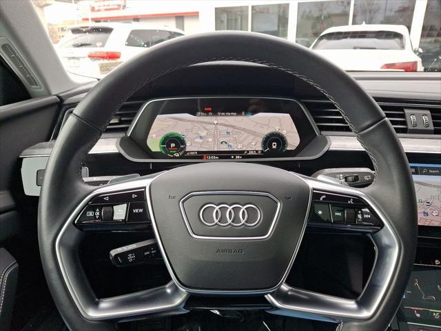 used 2024 Audi Q8 e-tron car, priced at $48,482