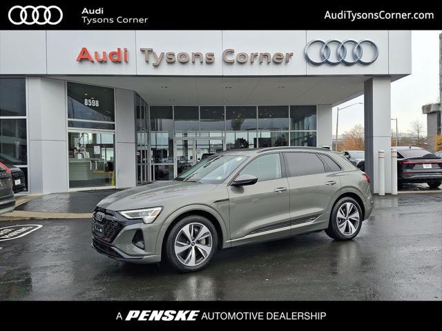 used 2024 Audi Q8 e-tron car, priced at $48,482