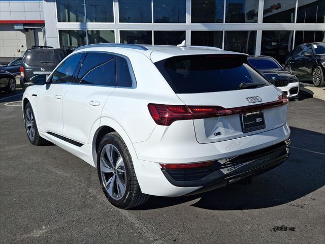 used 2024 Audi Q8 e-tron car, priced at $53,430