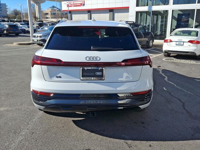 used 2024 Audi Q8 e-tron car, priced at $53,430