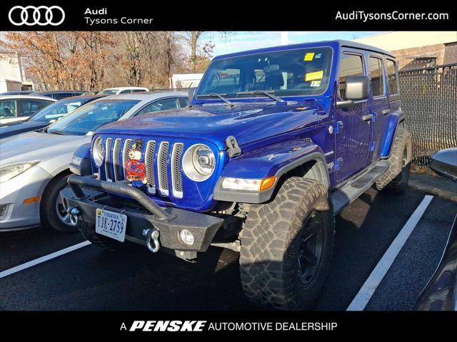 used 2020 Jeep Wrangler Unlimited car, priced at $26,720