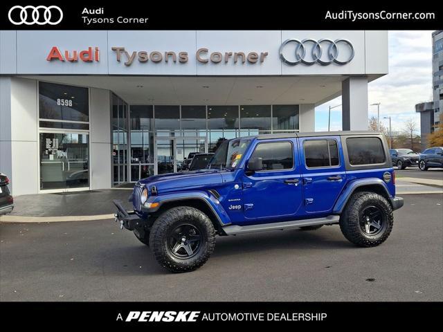 used 2020 Jeep Wrangler Unlimited car, priced at $24,940