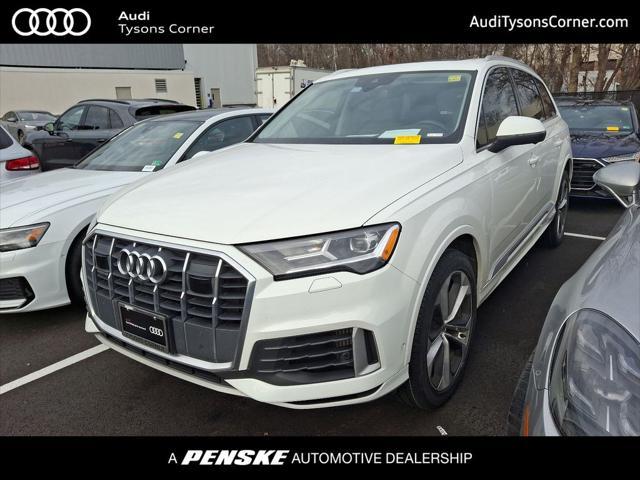 used 2021 Audi Q7 car, priced at $42,350