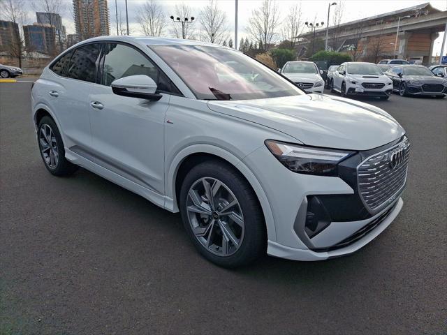 new 2025 Audi Q4 e-tron Sportback car, priced at $66,290