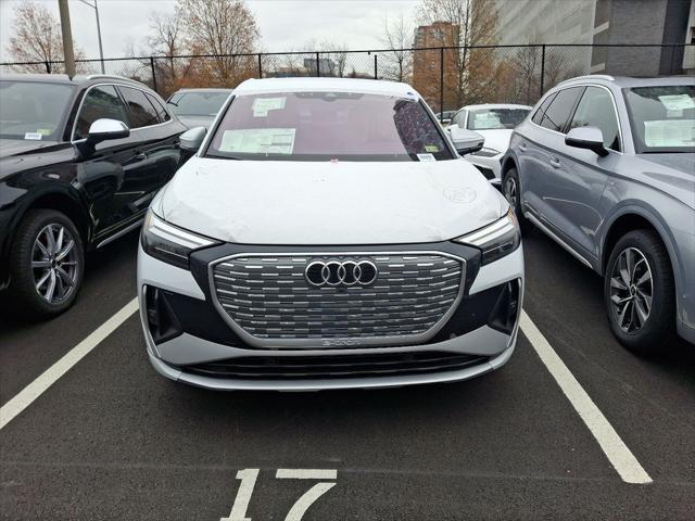 new 2025 Audi Q4 e-tron Sportback car, priced at $66,290