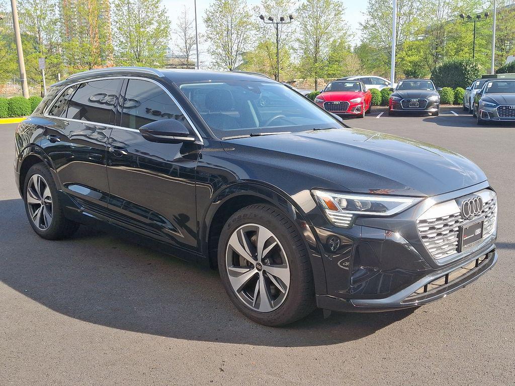 used 2024 Audi Q8 e-tron car, priced at $48,998