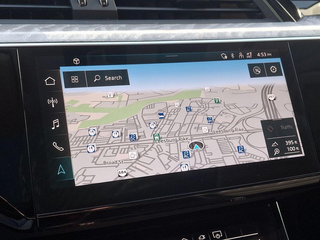 used 2024 Audi Q8 e-tron car, priced at $48,998