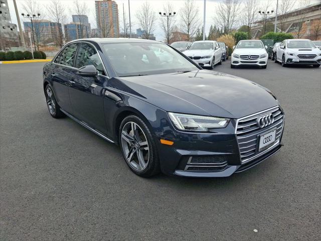 used 2018 Audi A4 car, priced at $21,000