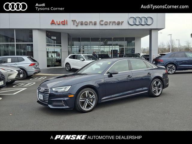 used 2018 Audi A4 car, priced at $21,000