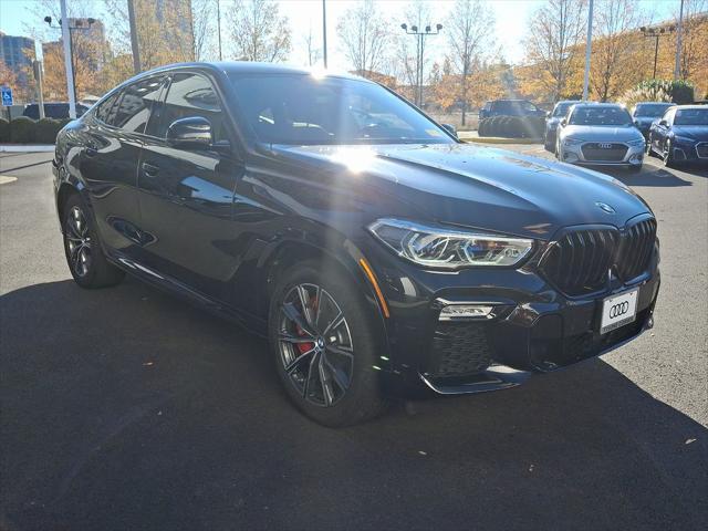 used 2021 BMW X6 car, priced at $54,720