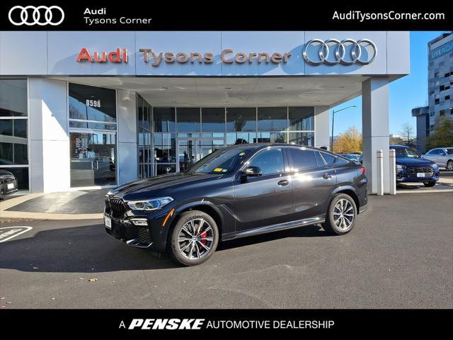 used 2021 BMW X6 car, priced at $54,720