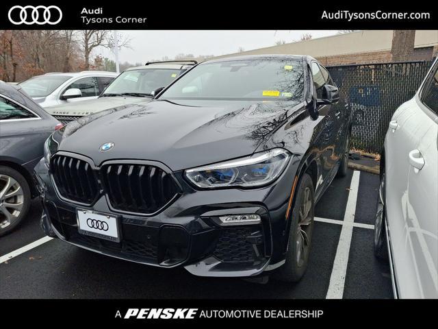 used 2021 BMW X6 car, priced at $56,920