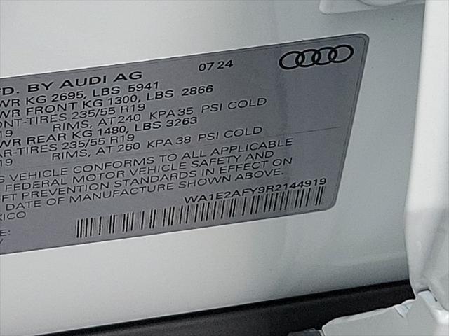 new 2024 Audi Q5 car, priced at $64,390