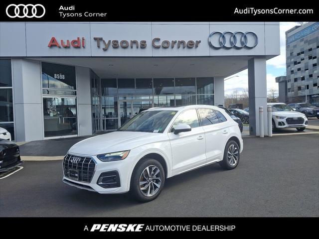 used 2021 Audi Q5 car, priced at $31,430