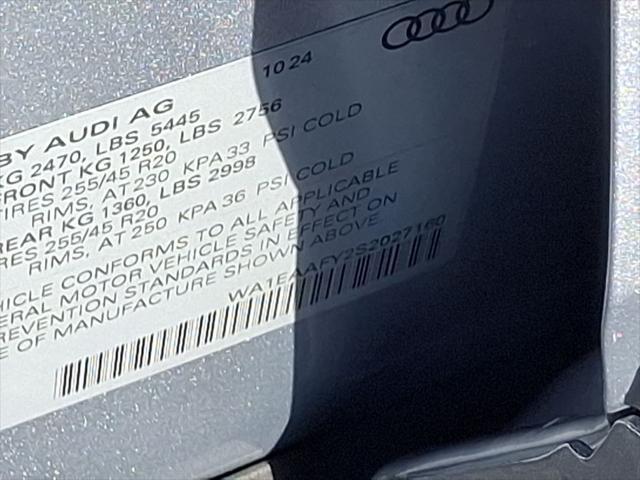 new 2025 Audi Q5 car, priced at $58,175