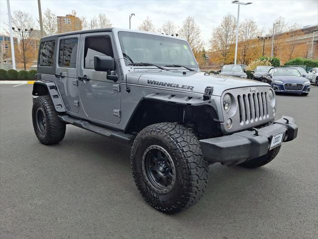 used 2014 Jeep Wrangler Unlimited car, priced at $16,692