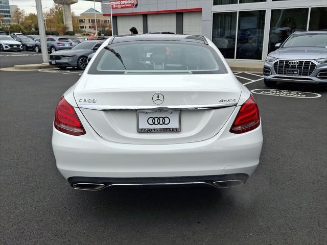 used 2015 Mercedes-Benz C-Class car, priced at $14,984