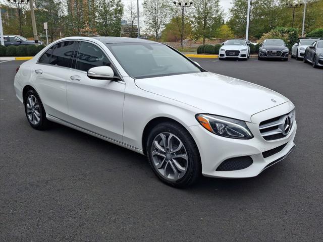 used 2015 Mercedes-Benz C-Class car, priced at $14,984