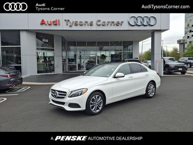 used 2015 Mercedes-Benz C-Class car, priced at $14,984