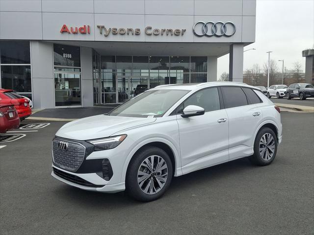 new 2025 Audi Q4 e-tron car, priced at $56,215