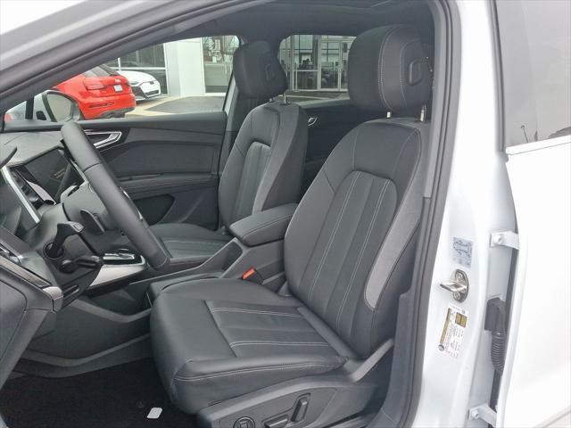 new 2025 Audi Q4 e-tron car, priced at $56,215