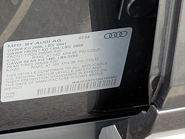 new 2024 Audi Q5 car, priced at $67,235