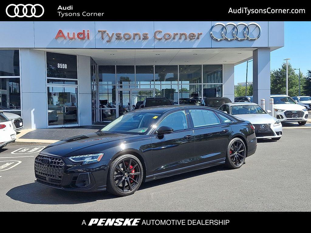 used 2023 Audi S8 car, priced at $71,420