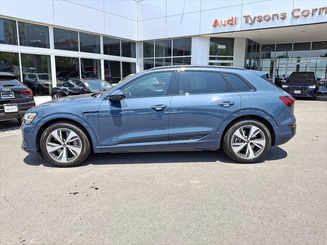 used 2024 Audi Q8 e-tron car, priced at $52,920